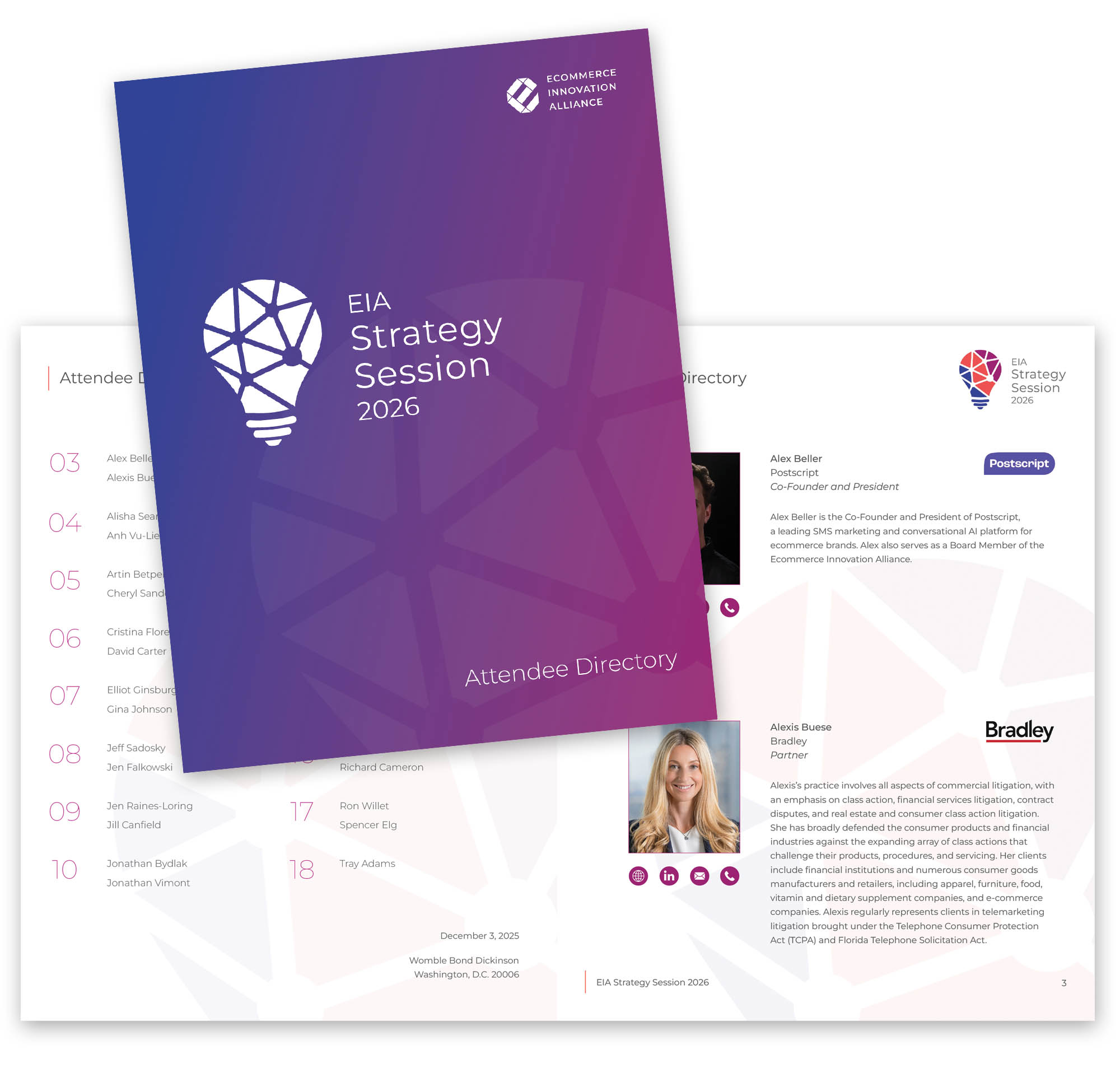 EIA 2026 Strategy Session Directory - Grow Fish Design