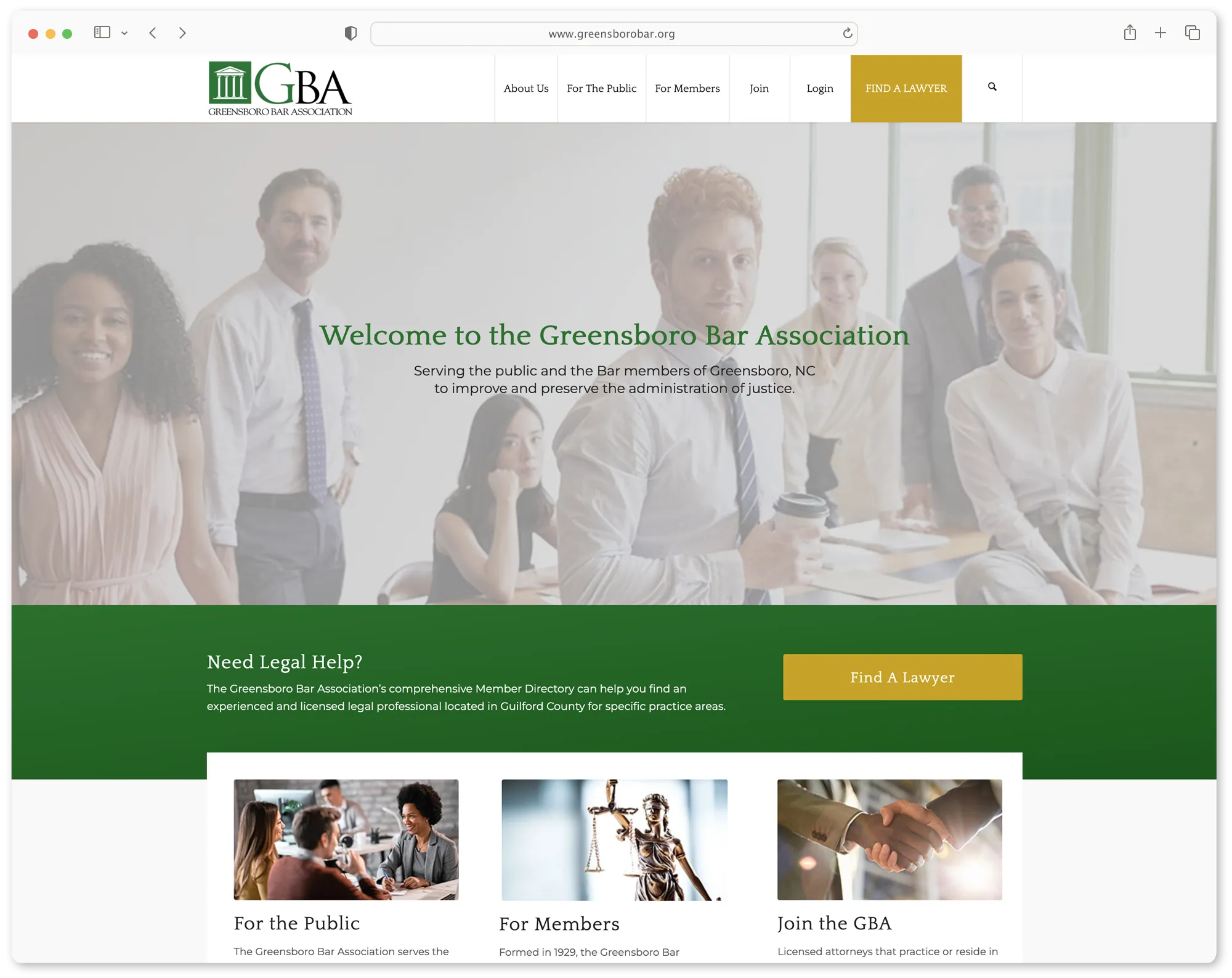 Web_GBA-Home_framed Greensboro Bar Association