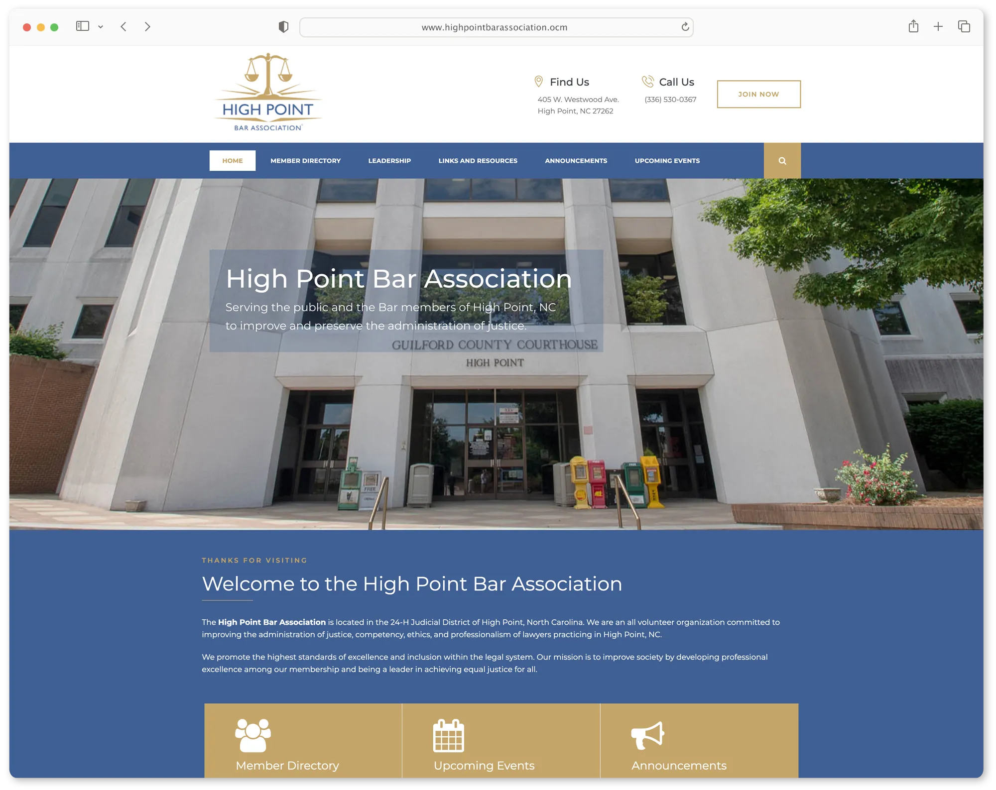 Web_HPBA-Home_framed High Point Bar Association