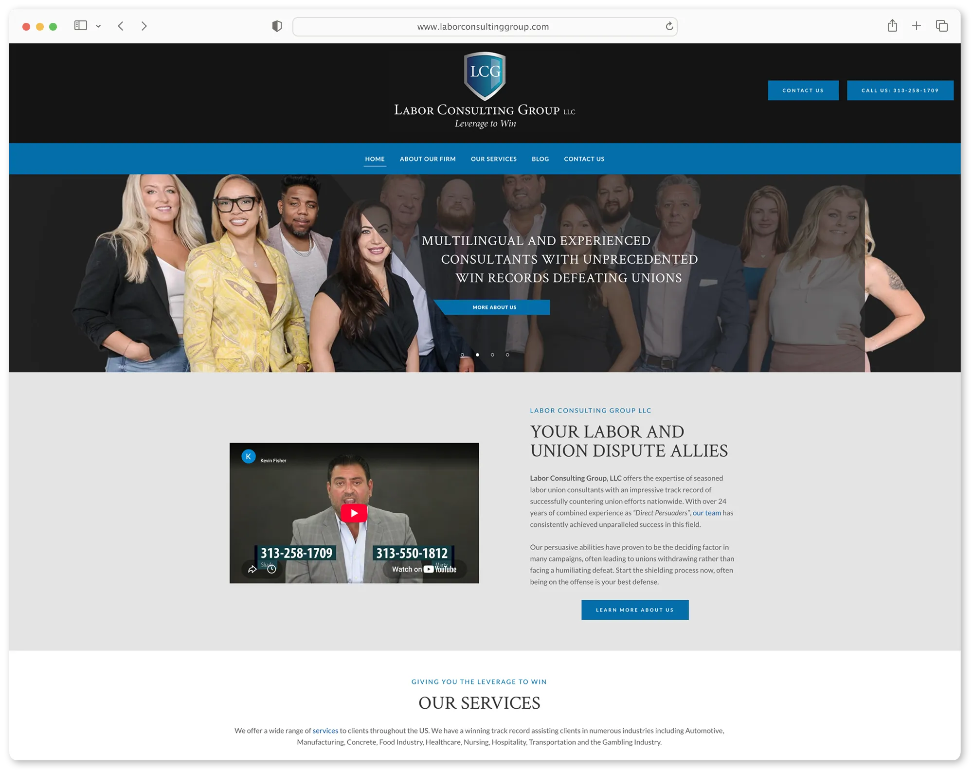 Web_LCG-Home_framed Labor Consulting Group