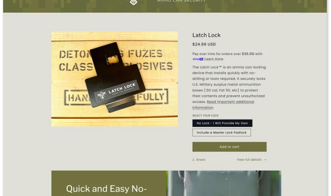Latch Lock