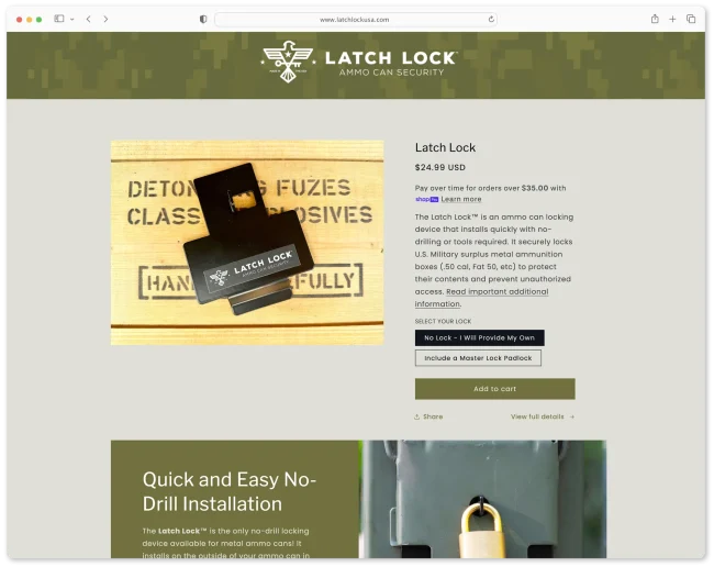 Latch Lock